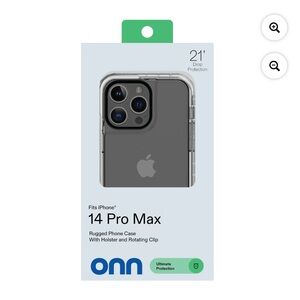 Apple iPhone 14 Pro Max Case - Clear Gray